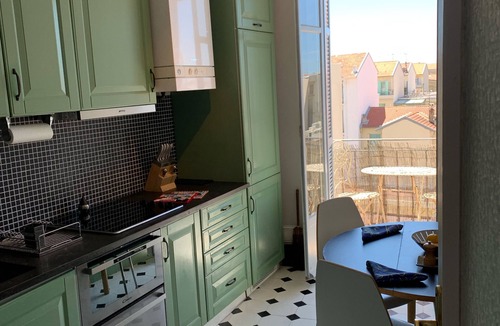 Thiers Apartment | L'ART DES AMIS- deluxe penthouse with south-facing terrace/Musiciens/Nice