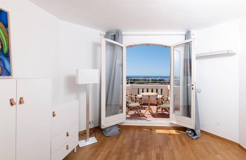Prado - Republique Villa | La Gloriette d'Azur, swimming pool and sauna with sea view