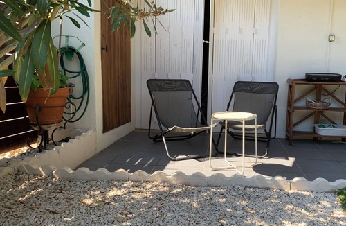 Cagnes-sur-Mer Apartment | Large 3 p with garden 1km from the beach. Ideal for families/WIFI internet.