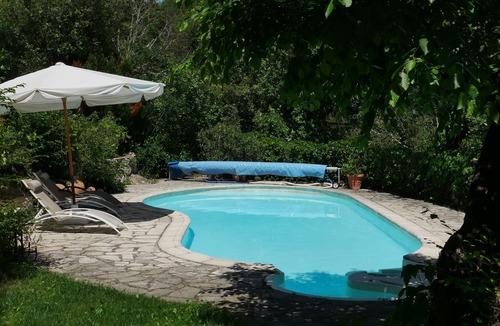 L'Escarene Villa | Large apartment in villa, private pool, garden.