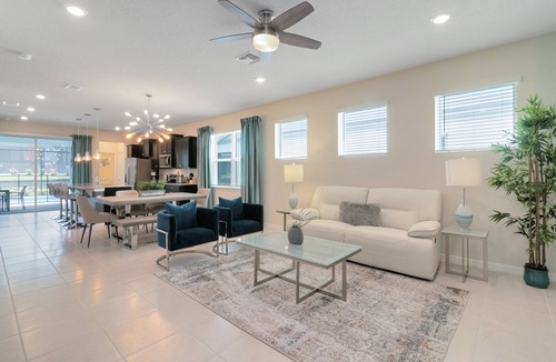 Southeast Orlando Villa | Last Minute Disney Getaway! Luxury Villa with Private Pool & Game Room. Book Now! #49491