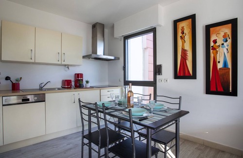 Villeneuve Loubet Beach Apartment | Le Garden Beach by Interhome