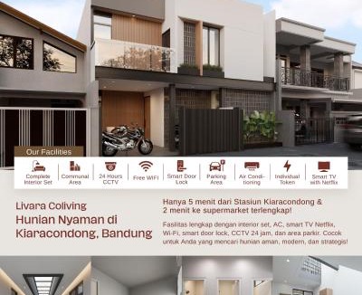 Bandung Hostel | Livara Coliving Kost Exclusive Khusus Putri