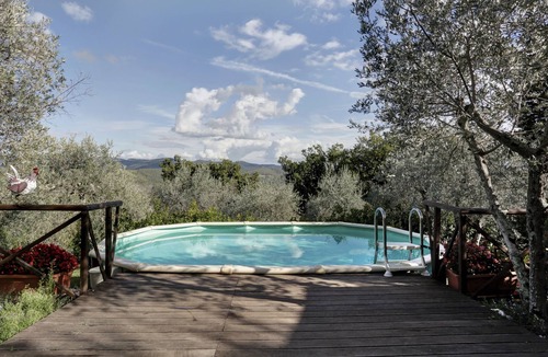 Gaiole in Chianti House | Lodge Ricavo con piscina panoramica