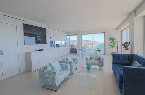 Cannes La Bocca Apartment | Luxurious design apt with sea view