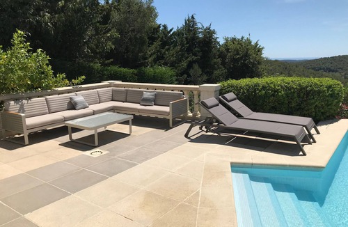 La Grand-Chile Villa | LUXURIOUS VILLA A/C. GORGEOUS SEA & GREENERY VIEW . HUGE POOL. NOT OVERLOOKED