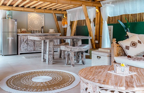 Celuk House | Luxury bamboo romantic, private villa , private pool and garden.