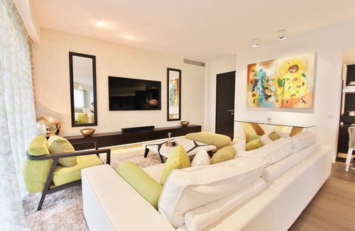 Cap-d'Antibes Apartment | Luxury brand-new 4 bedroom apartment, sea view, terrace, pool, near the sea