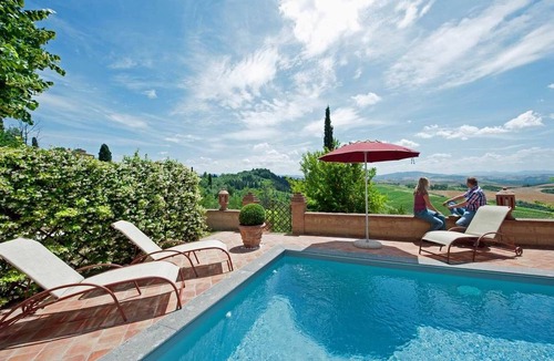 Fabbrica House | Luxury villa near Volterra,Pool,Wi-Fi,Airco,village walk distance,stunning view