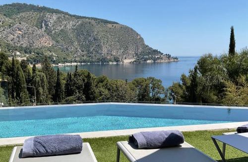 Eze Apartment | Luxury Villa with Pool & Sea View-10 Minutes from Monaco
