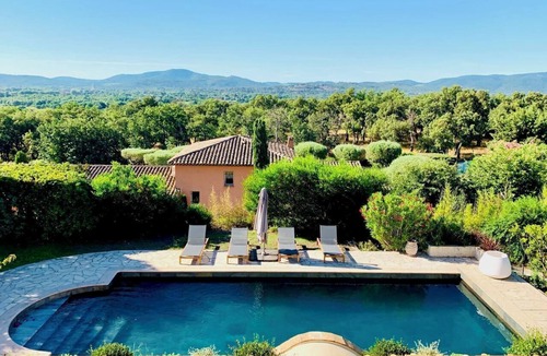 Les Restanques House | Magnificent view of the sea and the golf course of Saint Tropez