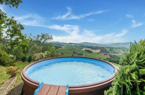 San Angelo House | Mansion in Vallefoglia with Pool and Panorama