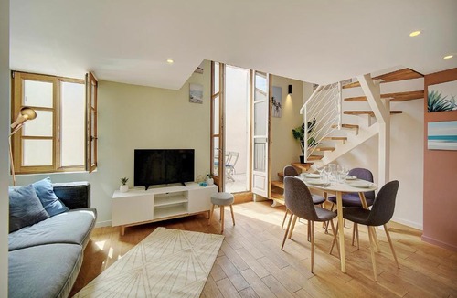 Cannes Old Town Apartment | Mimosa-200m Plage-4minPalais-Verrière Côte d’Azur