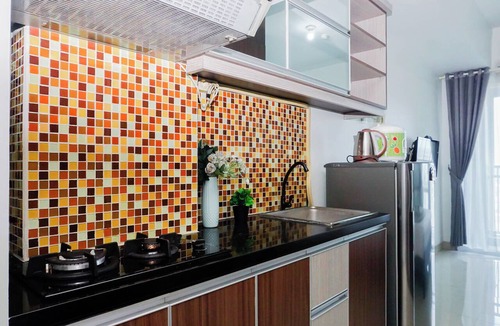 Bekasi Timur Apartment | Minimalist And Restful Studio Room At Apartment Grand Dhika City