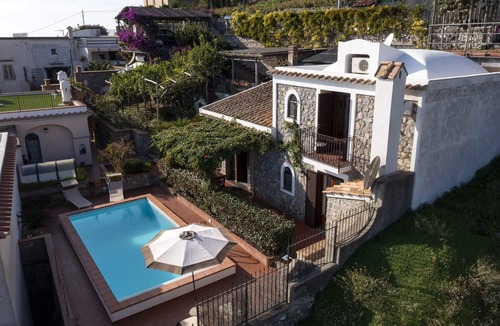 Conca dei Marini House | Miramare villa with pool. Amalfi Coast