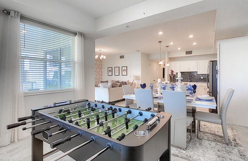 Kissimmee Condo | Modern Condo 5mi to Disney, Foosball, Giant Water Slide, Free Water Park