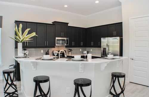 Reunion House | Modern Home w/Custom Pool/Spa, Golf View IMAX Theater, Arcade, Resort Access