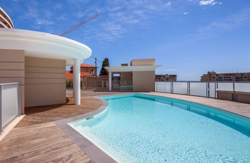 Beausoleil Apartment | Monaco à pied - Piscine et vue mer