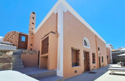 Karterados House | Navita Cave house 85 m2 with private jacuzzy sea view 6 p- wifi -
