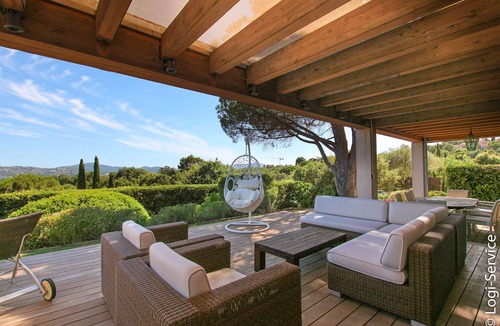 Sainte-Maxime - Saint-Tropez House | Near the beach, villa 8 persons with a pool and air-conditioned bedrooms.
