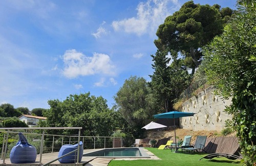 Cimiez Apartment | New garden apartment in a villa with garden and private pool