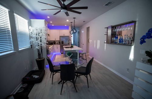 Colonialtown South House | Newly Constructed Modern Pet Friendly Zen Home W/Private Home Theater & Hot Tub! 1 Bedroom Home by RedAwning