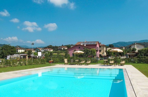 San Michele di Moriano Villa | Nice apartment in villa for 4 people with pool, A/C, WIFI, TV and terrace