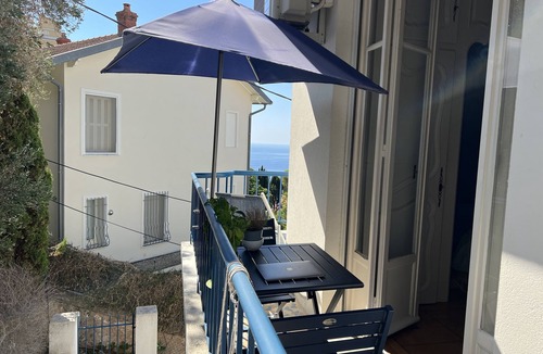 Mont Boron Condo | NICE, EXCEPTIONAL SEA VIEWS, 2 BEDROOMS WITH A/C OPEN ON A FOREST,GARAGE FOR EV
