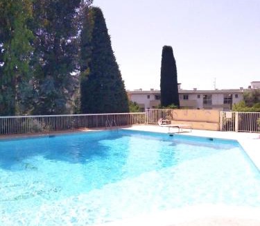Saint Maurice Apartment | NICE- GAIRAUT - JARDIN PRIVE- GRAND F1 LUMINEUX-Piscine Collective
