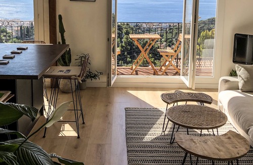 Saint Pierre de Feric Apartment | NICE - MAGNIFICENT APARTMENT PANORAMIC SEA VIEW