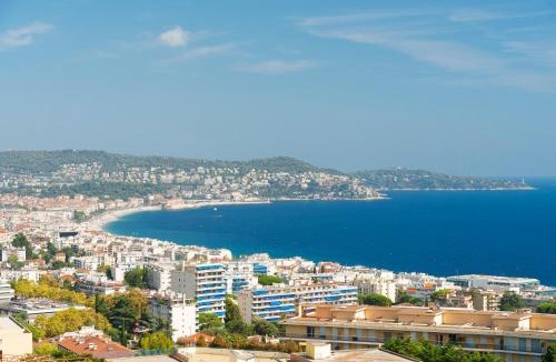 Fabron Apartment | Nice Renting - ABBAYE - Luxury Penthouse Sea View Pool Tennis Parking
