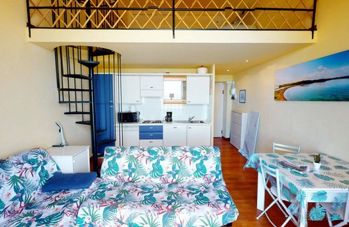 Menton Apartment | Nice studio with mezzanine, near beaches, Wifi and pets allowed