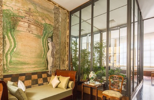 Rione IX Pigna Apartment | Palazzo Berardi: Old Times Luxury Mansion & Private Terrace