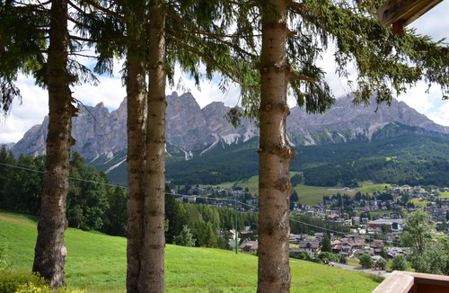 Cortina d'Ampezzo Apartment | PANORAMIC ATTIC 2 MINUTES FROM SKY AREA TOFANA
