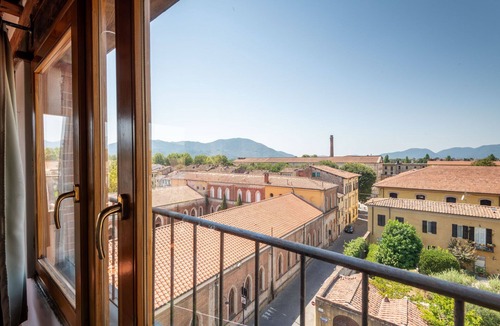 Lucca Historical Center Apartment | Panoramic penthouse with views and elevator in Lucca
