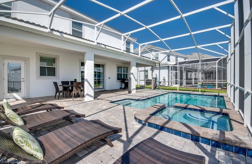 Davenport House | Pool - Spa - Free Water Park - Close to Disney!
