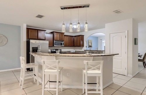 Cypress Pointe Villa | Pretty and Chic 6 bed/4.5 bath Private Pool Villa w/Games Room| Close to Disney