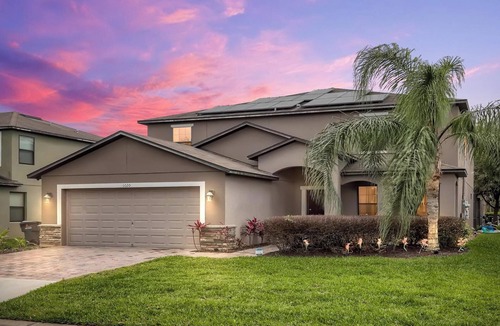 Cypress Pointe Villa | Pretty and Chic 6 bed/4.5 bath Private Pool Villa w/Games Room| Close to Disney