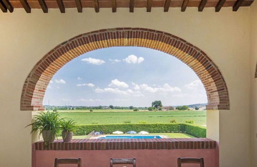 Monte San Savino Villa | Private Villa with private pool, WIFI, A/C, TV, patio, pets allowed, panoramic view, parking