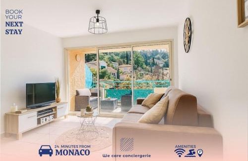 Roquebrune-Cap-Martin House | Quiet Studio Swimming Pool Roquebrune