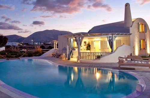 Agia Paraskevi Villa | R 994 Ophelia-Entire Private Villa with Jacuzzi,Fire place & Sea View