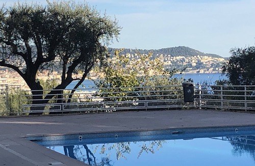 Fabron Apartment | RESIDENCE ABBAYE DE ROSELAND - Panoramic sea and mountain views