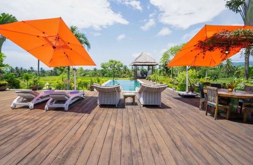 Selemadeg Villa | Ricefield View! 4BR Private Pool Villa in Tabanan