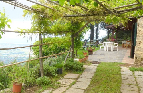 Capezzano House | Rustico in a panoramic position, terrace with sea view.
