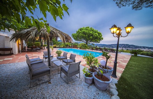 Sainte-Maxime Villa | Sainte-Maxime: beautiful Villa with Spa, swimming pool and amizing view of gulf of St Tropez