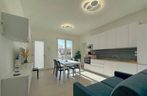 Civitanova Marche Apartment | Sea-View Living | Double Space, Pure Ease