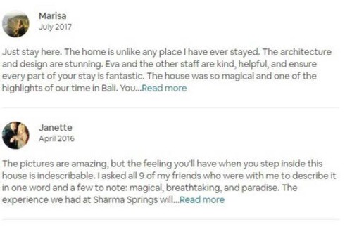 Abiansemal Villa | Sharma Springs 5 bds Luxurious Bamboo Mansion Pool