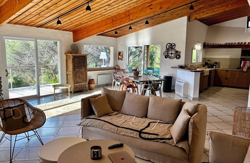 La Nartelle Villa | Somptueuse Villa Climatisée à 7 mn à Pieds de la Plage de la Nartelle ,vue mer
