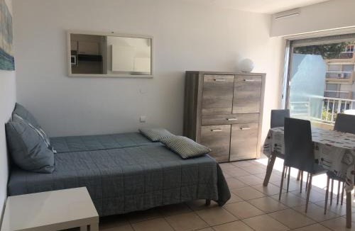 Saint-Raphael Apartment | Studio Climat. avec Balcon Proche Plage et Commerces, Wi-Fi Gratuit - FR-1-466A-27