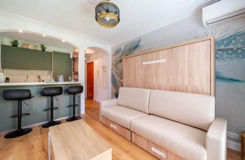 Riquier Apartment | Studio Jardin Parking et Clim